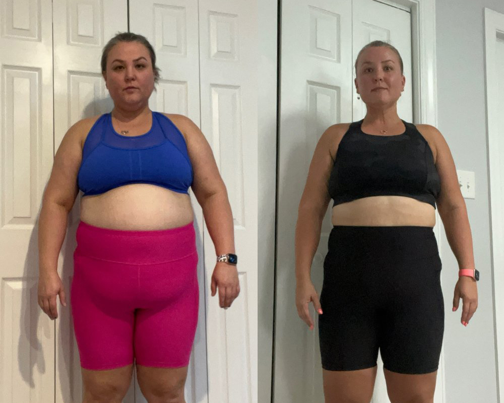 Client Sharing Testimonial About Weight Loss Success